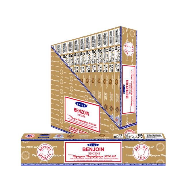 Satya Benzoin Räucherstäbchen 15g 2026