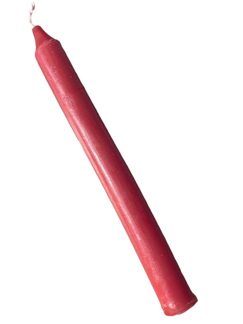 Goloka Kerzen Getönte Masse Rot 13cm 20St