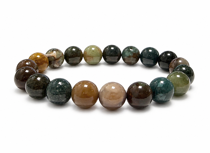 Indischer Achat-Armband A 10mm Perlen