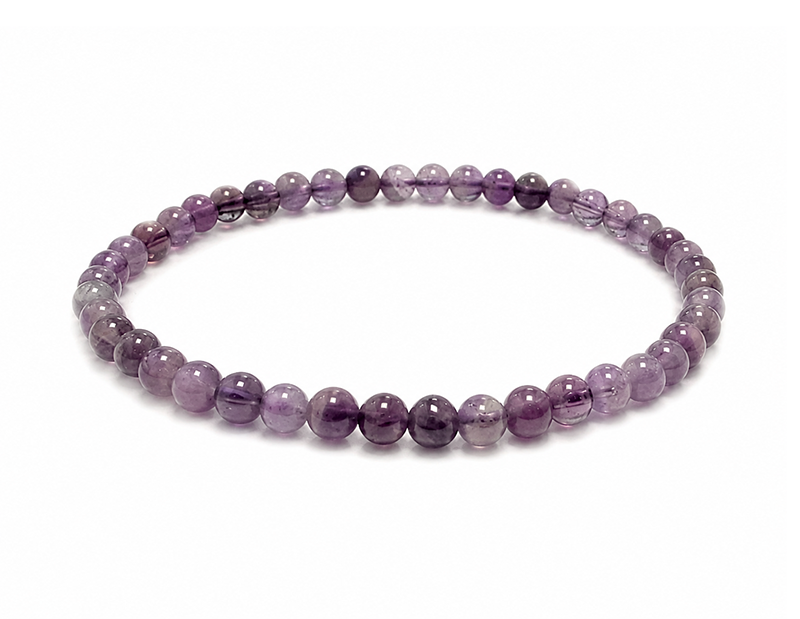 Amethyst A Armband 4-5mm Perlen