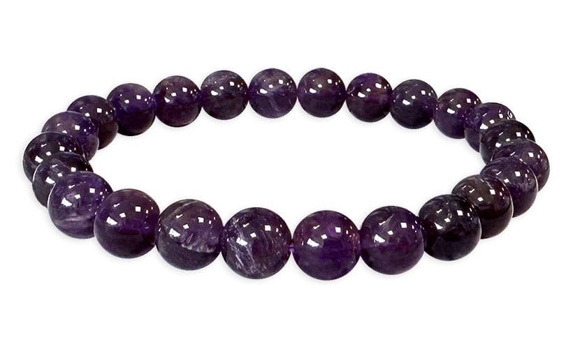 Amethyst Armband Uruguay A Perlen 8mm