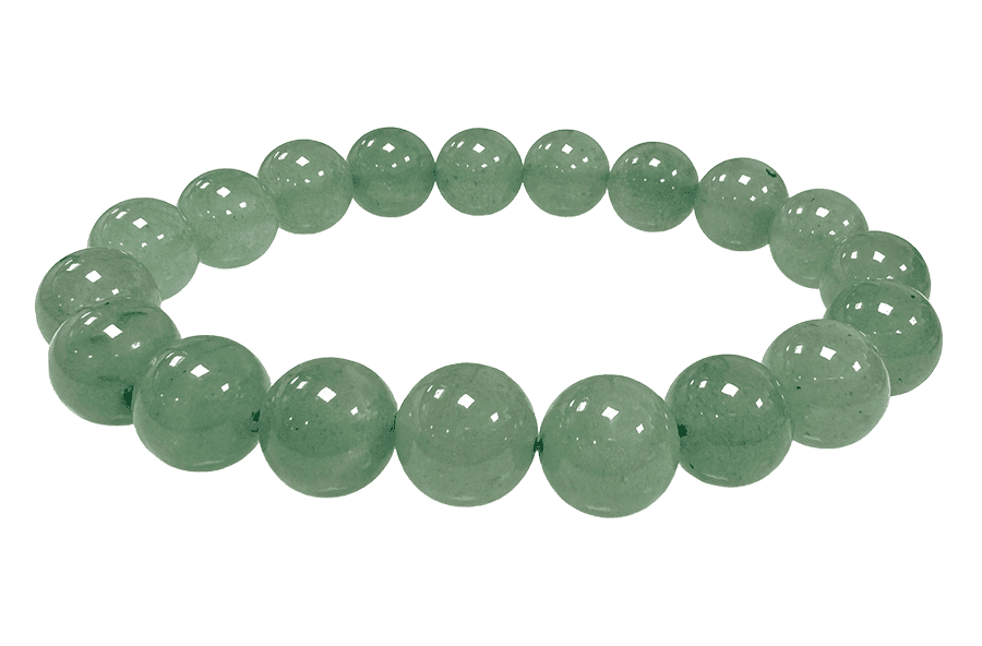 Armband Aventurine Grün perlen 10mm