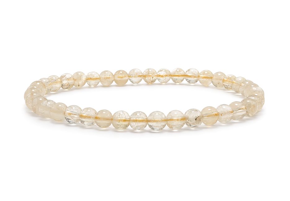 Weihrauch bei Armband aus natürlichem Citrin AB 4-5mm Perlen