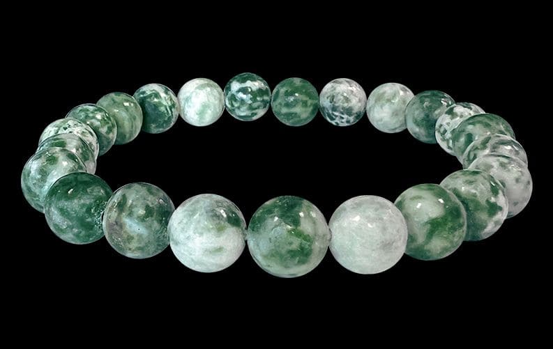 Grüne Jade Armbandperlen 8mm