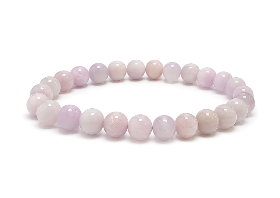 Weihrauch bei Kunzit-Armband A mit 7–8-mm-Perlen