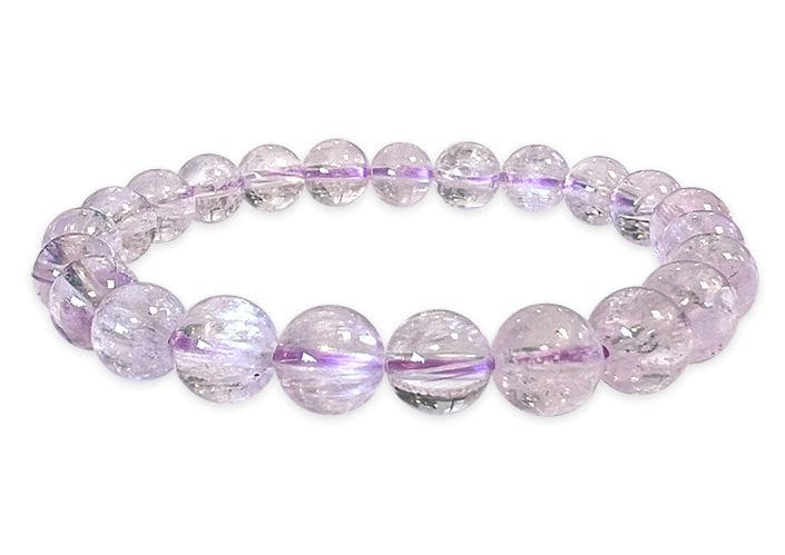 Kunzite Armband AAAA Perlen 7.5-8.5mm