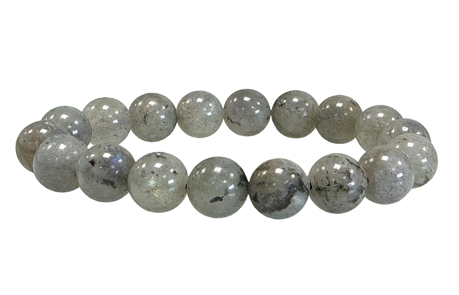 Armband Labradorit perles 10mm