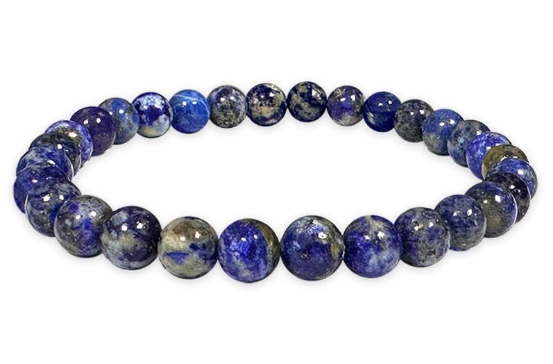 Armband Lapislazuli A Perlen 6-7mm