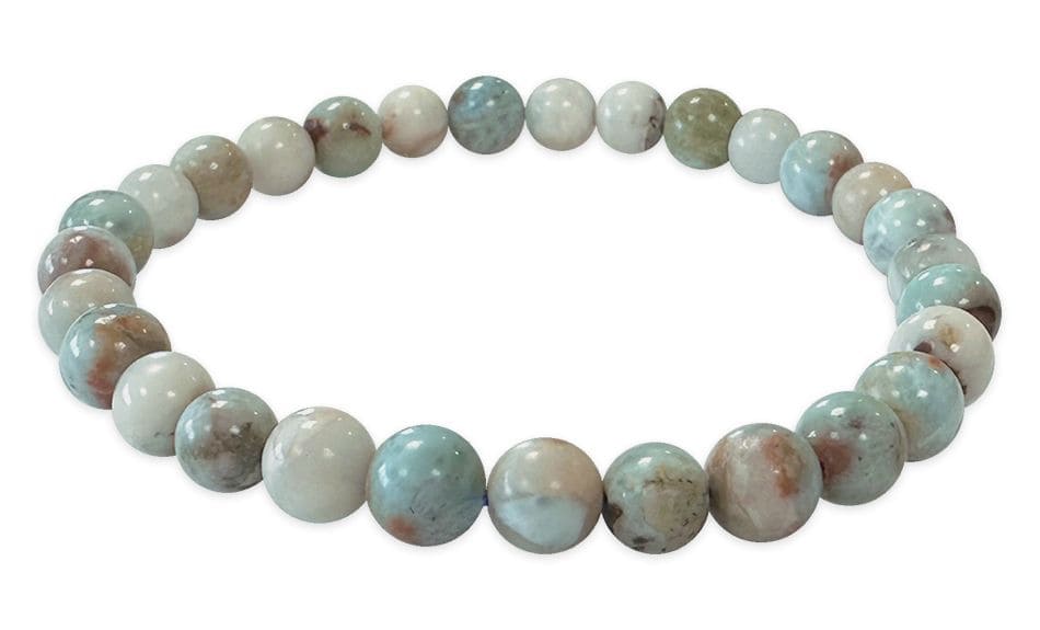 Armband Larimar Perlen 5.5-6.5mm