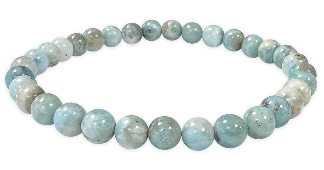 Larimar-Armbandperlen 5-6 mm