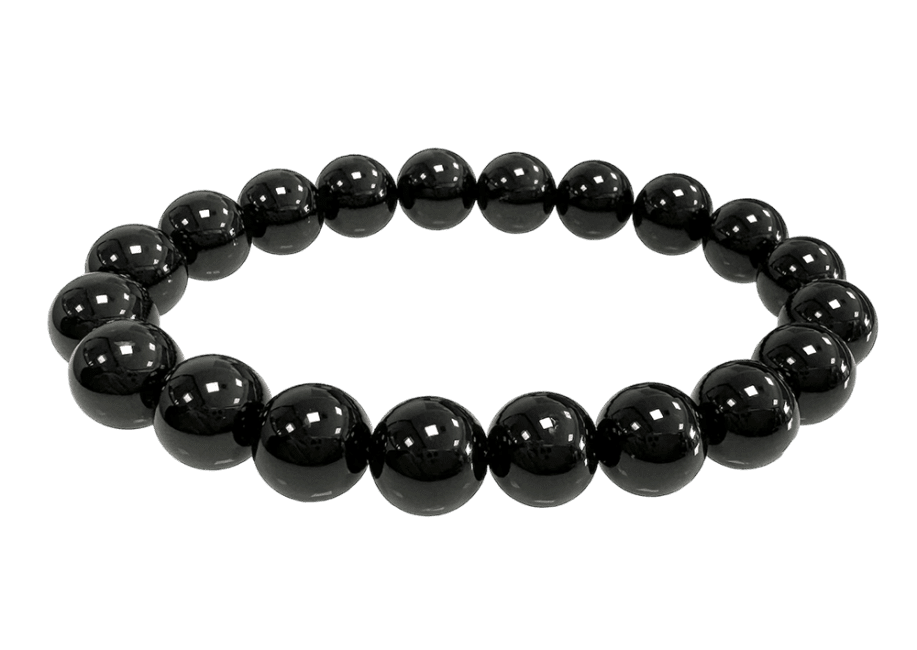 Onyx A Perlen 10mm Armband