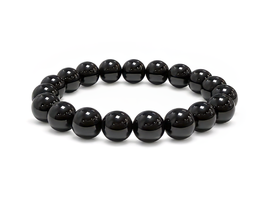 Weihrauch bei Onyx-Armband A 10mm Perlen