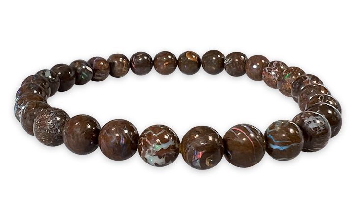 Armband Opale Boulder AA pearl 5-6mm Perlen