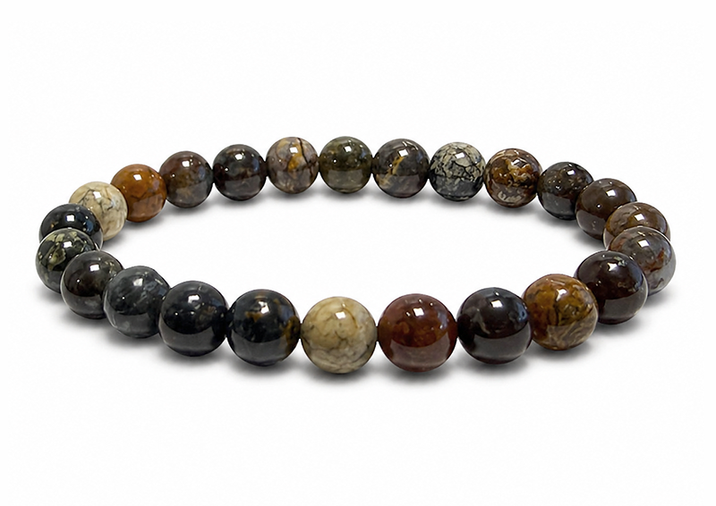 Pietersit-Armband A 8-9mm Perlen
