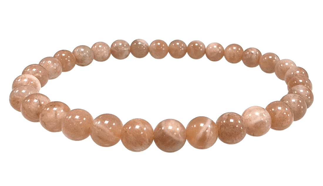 Sonnenstein-Armbandperlen 5,5–6,5 mm