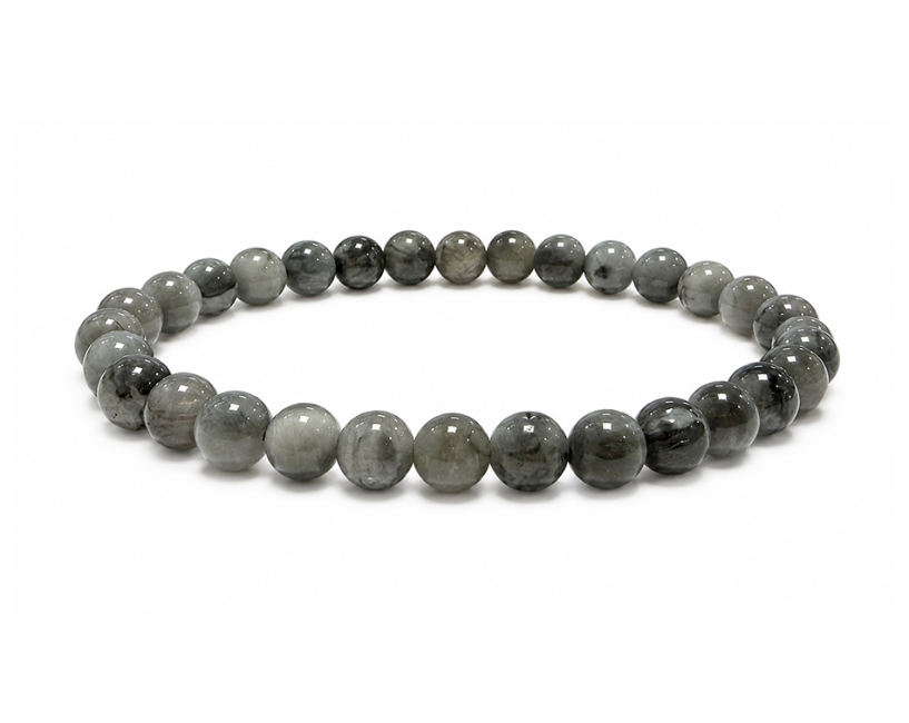 Turmalin-Katzenauge A Armband mit 6-7-mm-Perlen