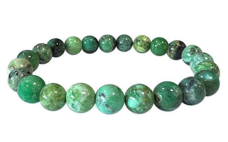 Armband Variscite A Perlen 8mm