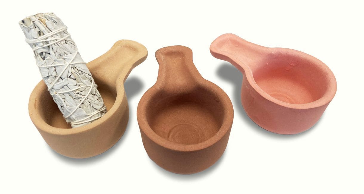 Weihrauch bei Handgefertigter Terrakotta-Brenner Rose|de