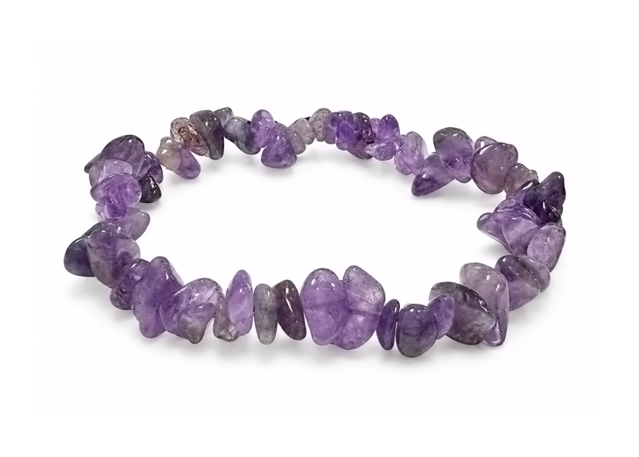 Weihrauch bei Amethyst A Splitterarmband 5-8mm|de