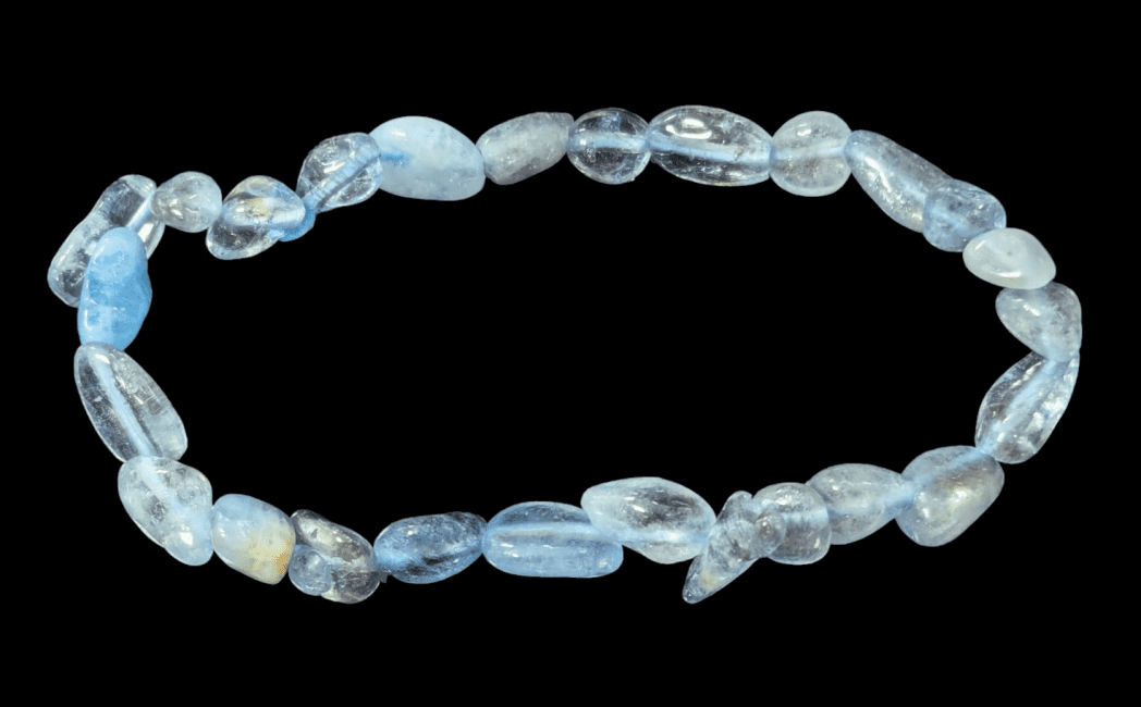 Weihrauch bei Aguamarin Armband Gerollte Steine|de