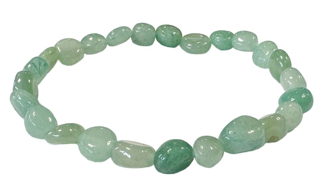 Weihrauch bei Armband der Grün Aventurin Rolled Stones
