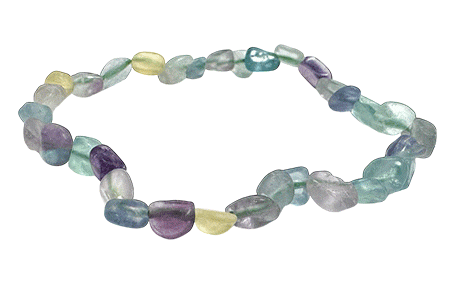 Weihrauch bei Mehrfarbiges Fluorit-Armband A-Trommelsteine
