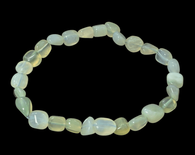 Weihrauch bei Jade von China A Armband Gerollte Steine