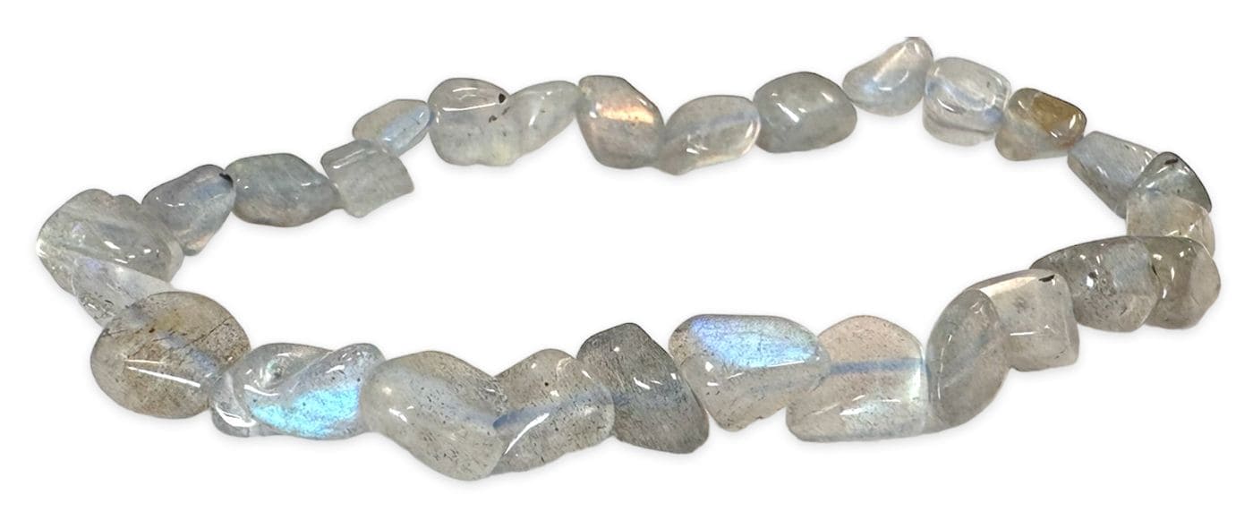 Weihrauch bei Labradorit-Armband AA-Trommelsteine