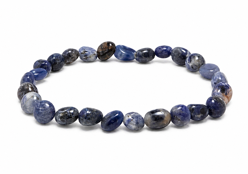 Weihrauch bei Sodalith Trommelstein-Armband A 5-8mm