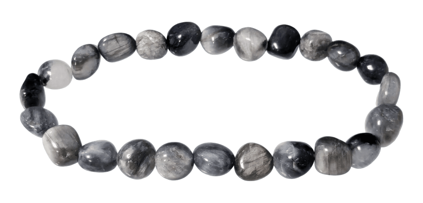 Weihrauch bei Armband der Turmalin Katzenauge A Rolled Stones