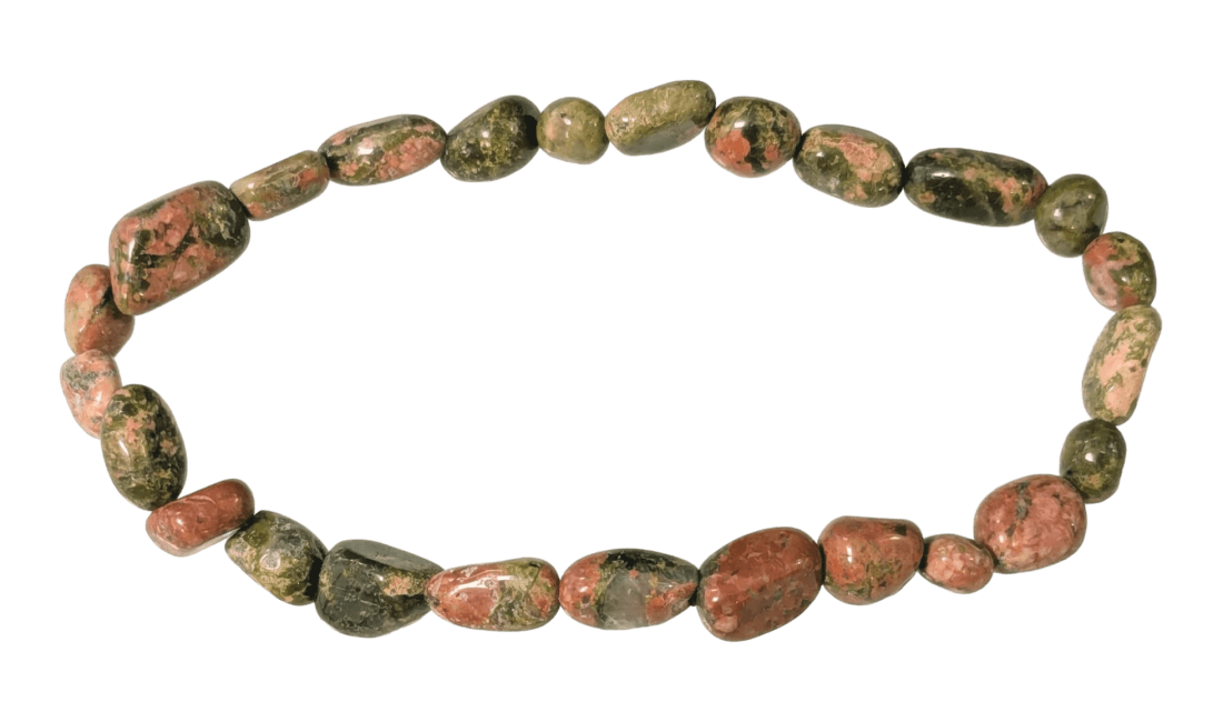 Weihrauch bei Armband der Unakite A Rolled Stones
