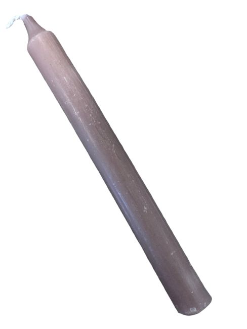 Weihrauch bei Goloka Kerzen Getönte Masse Taupe 13cm 20St