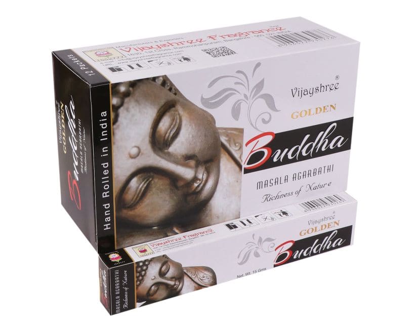 Vijayshree golden Nag Buddha Weihrauch 15g