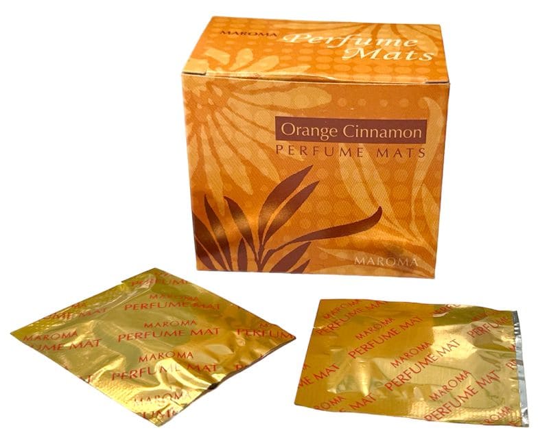Weihrauch bei Dufttabletten mit ätherischen Orangen-Zimt-Ölen x10