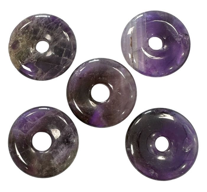 Donut Amethyst 3cm x5