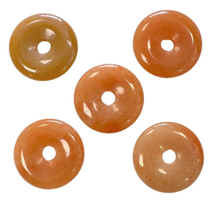 Donut Aventurin Orange A 3cm x5