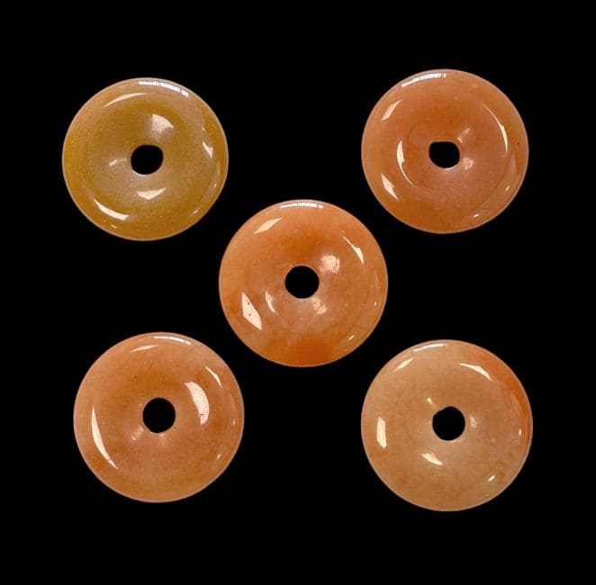 Donut Aventurin Orange A 3cm x5