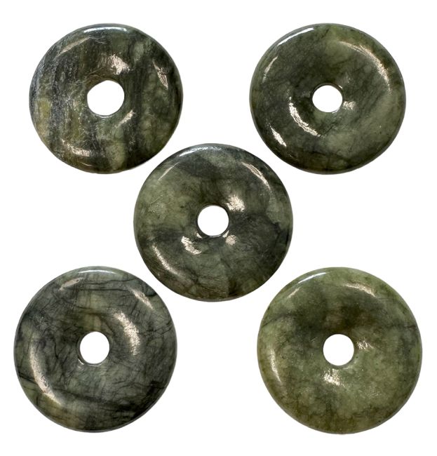 Donut Jade Nephrit A 3cm x5