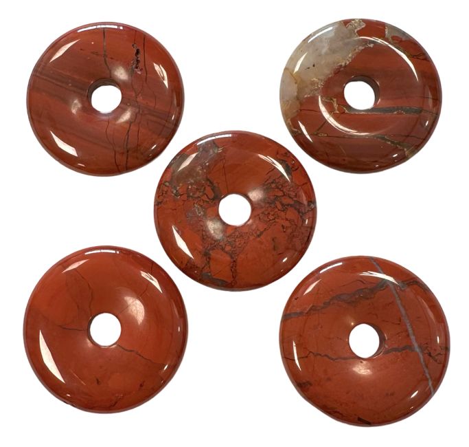 Roter Jaspis Donut 3cm x5