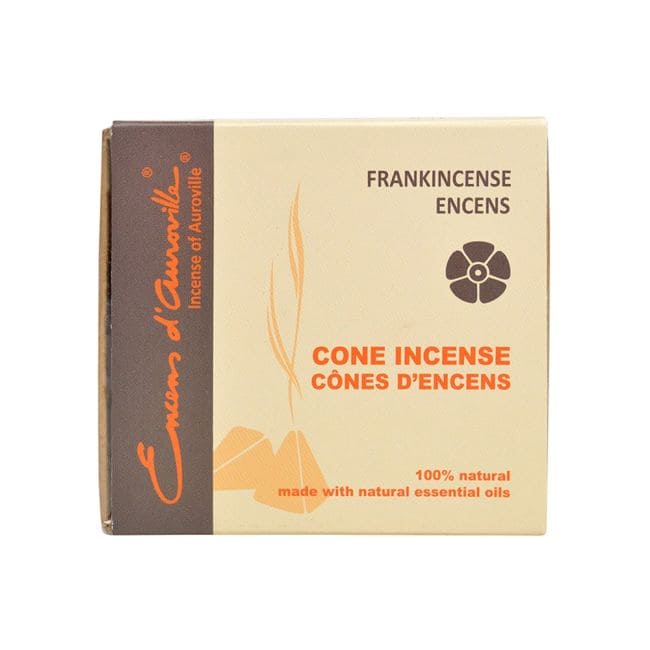 Weihrauch bei Auroville Frankincense Räucherstäbchen 5x10 Kegel