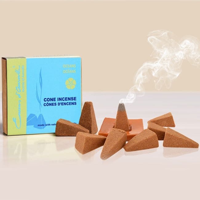 Weihrauch bei Auroville Oceans Räucherstäbchen 5 x 10 Kegel|de