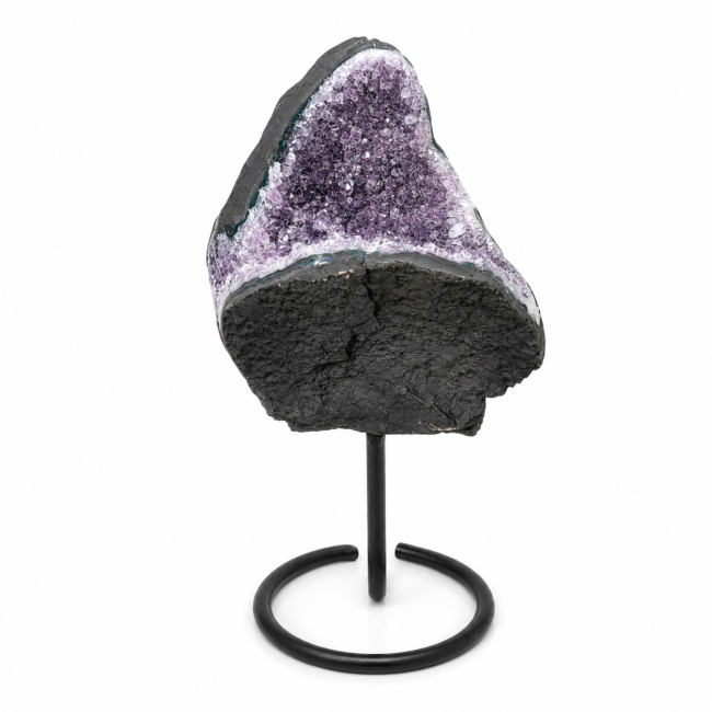 Brasilianische Amethyst-Geode A auf Sockel, 5,2 kg