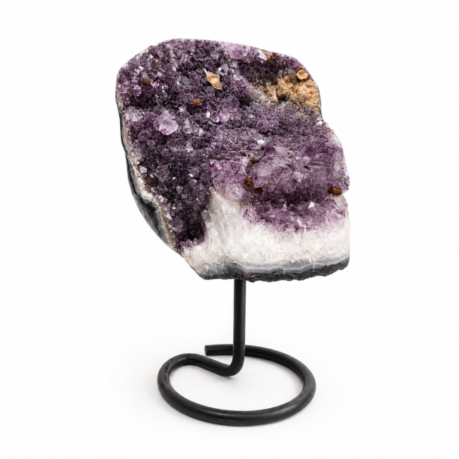 Brasilianische Amethyst-Geode A auf Sockel, 5,4 kg