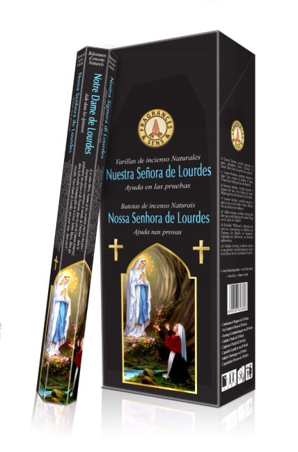 Fragrances&Sens Hexagonal Räucherstäbchen - Unsere Liebe Frau von Lourdes