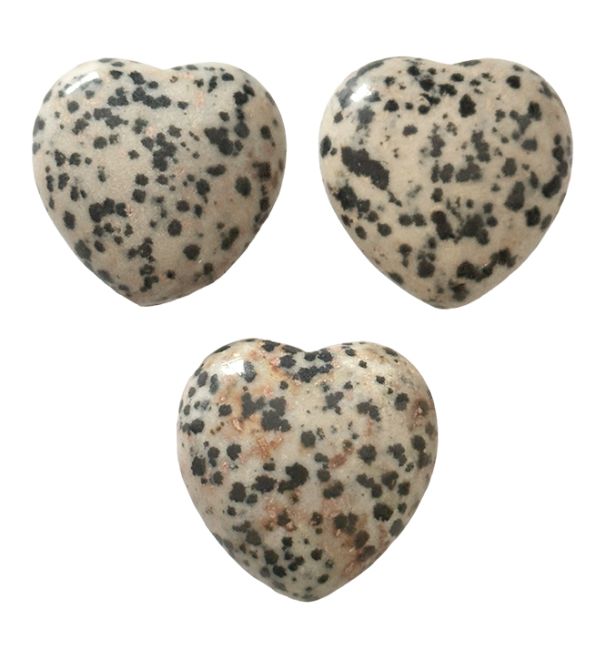 Dalmatinisches Jaspis-Herz 30 mm x 3