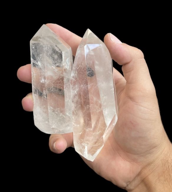 Bergkristallprismen aus Madagaskar - 9 Stück 1.537 k