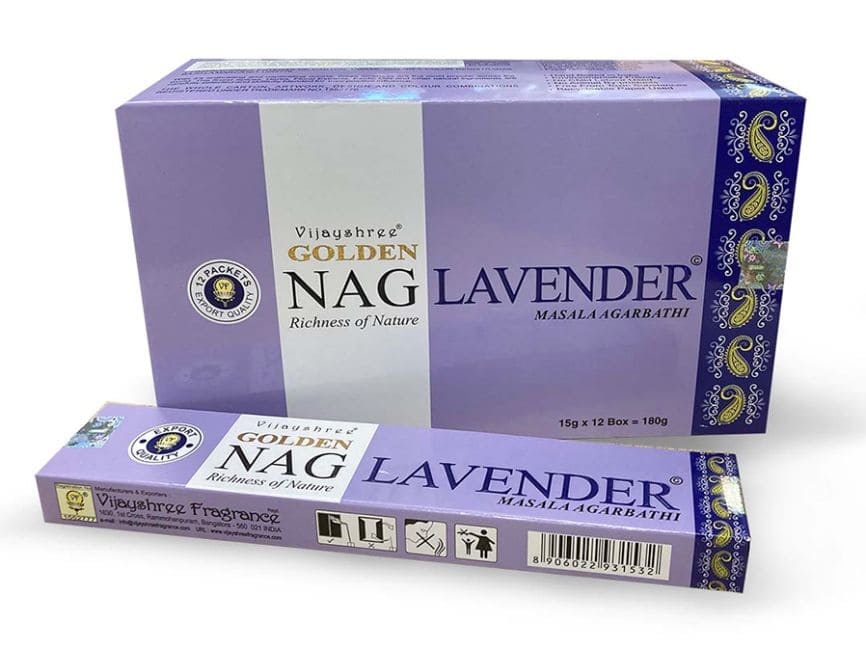 Weihrauch Vijayshree Golden Nag Lavendel 15g