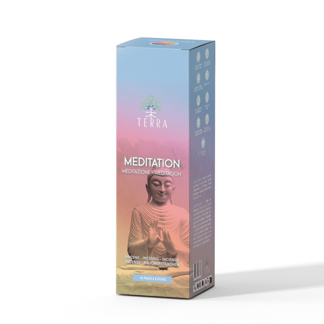 TERRA Meditationsräucherwerk ohne Holzkohle 12gr