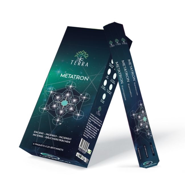 Weihrauch bei Terra Metatron Hexa Räucherstäbchen ohne Kohle
