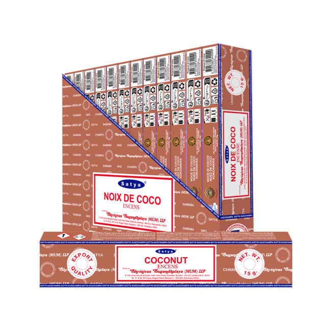 Satya Kokosnuss-Räucherstäbchen 15g